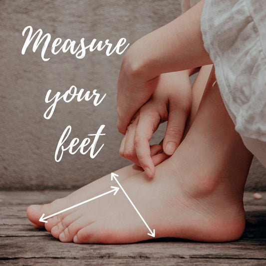 The best guide to find your shoe size online 👣 - Maslinda Designs