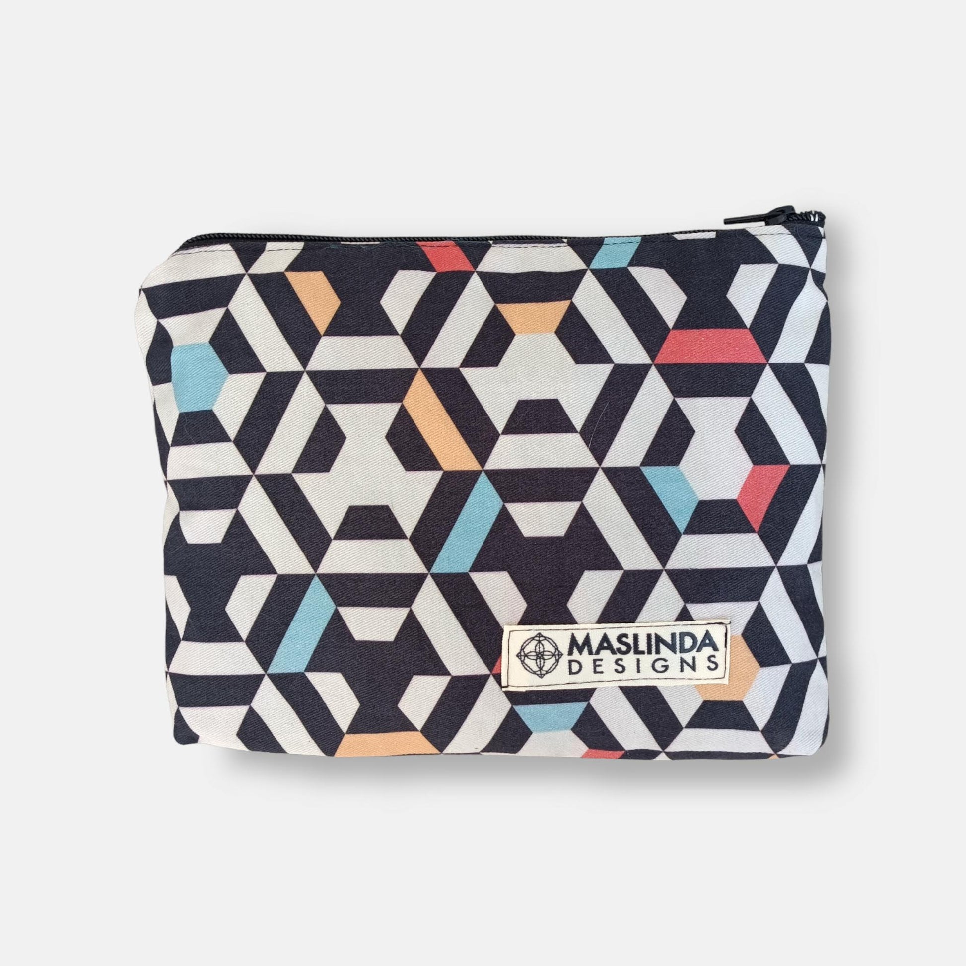Make-up bag - Kaleidoskope - Maslinda Designs