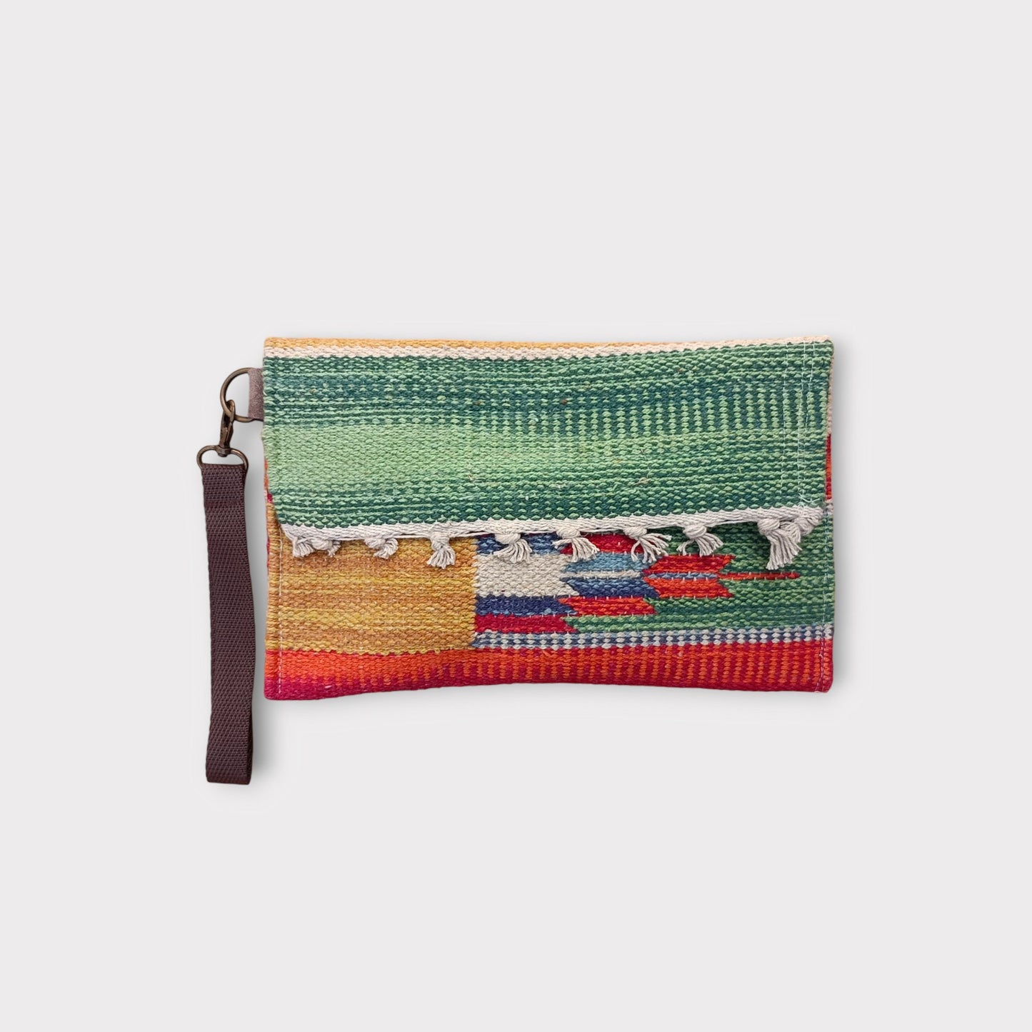 Small Wristlet Purse - Wildflower - Maslinda Designs