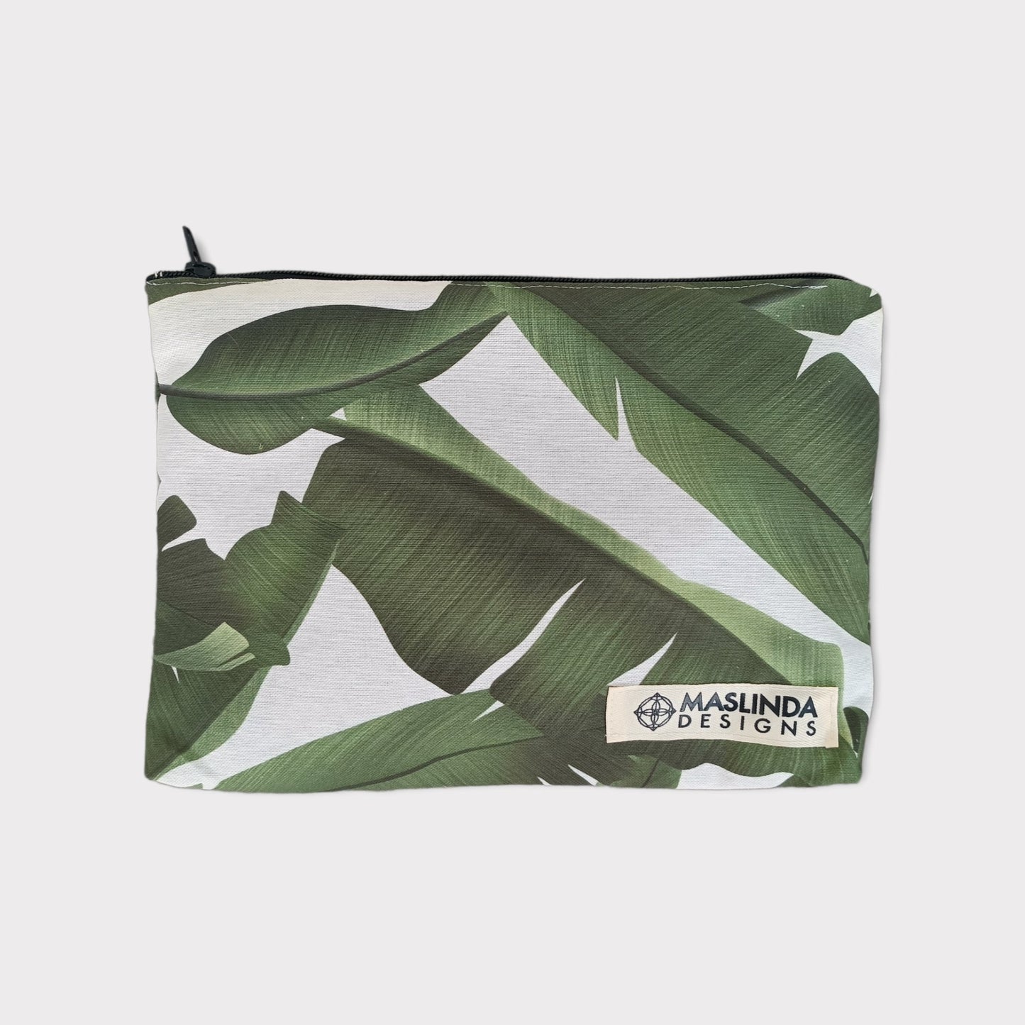 Make-up bag - Monstera - Maslinda Designs