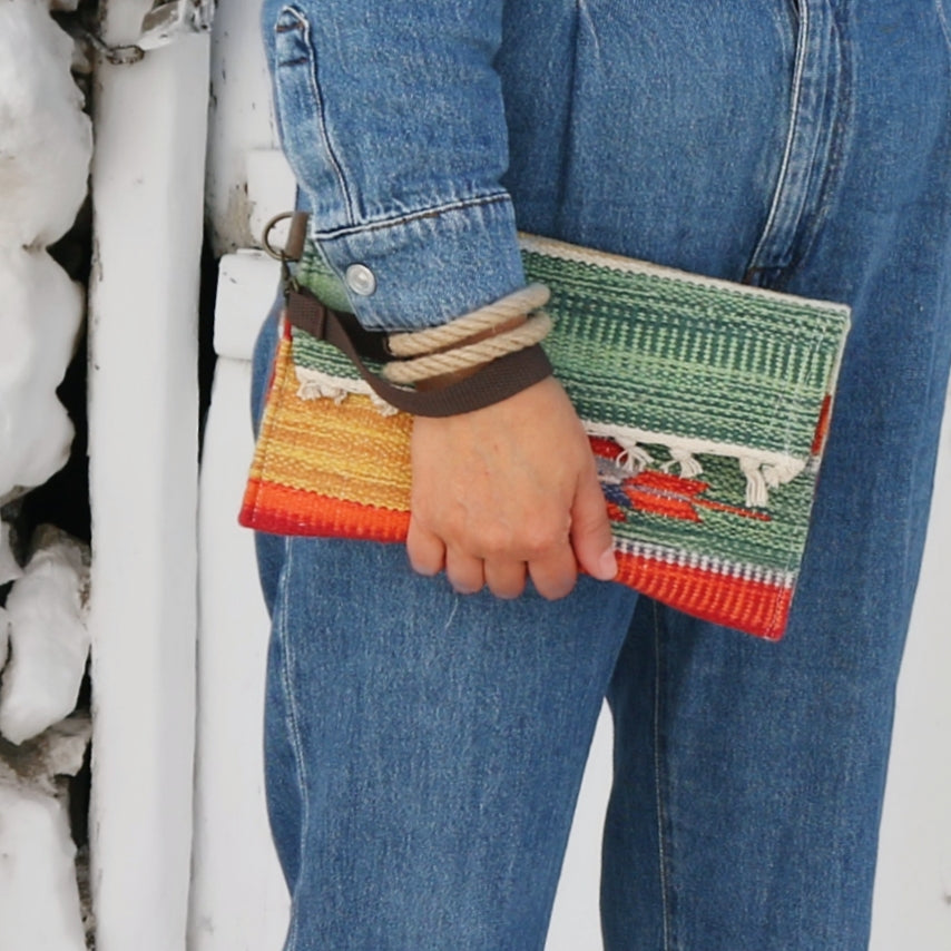 Small Wristlet Purse - Wildflower