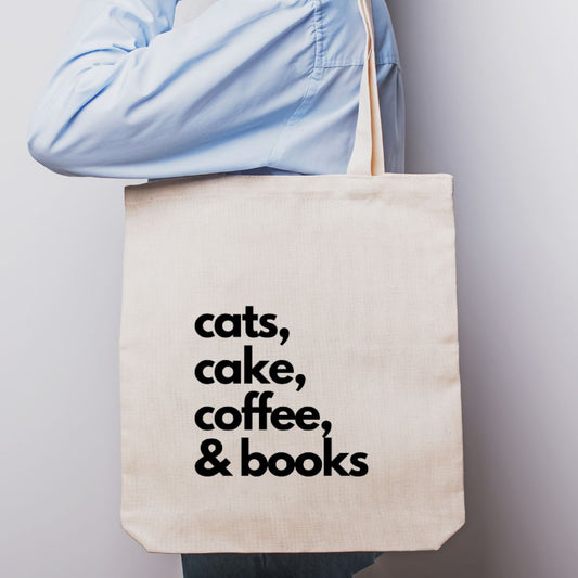 Cats & Cake Tote Bag