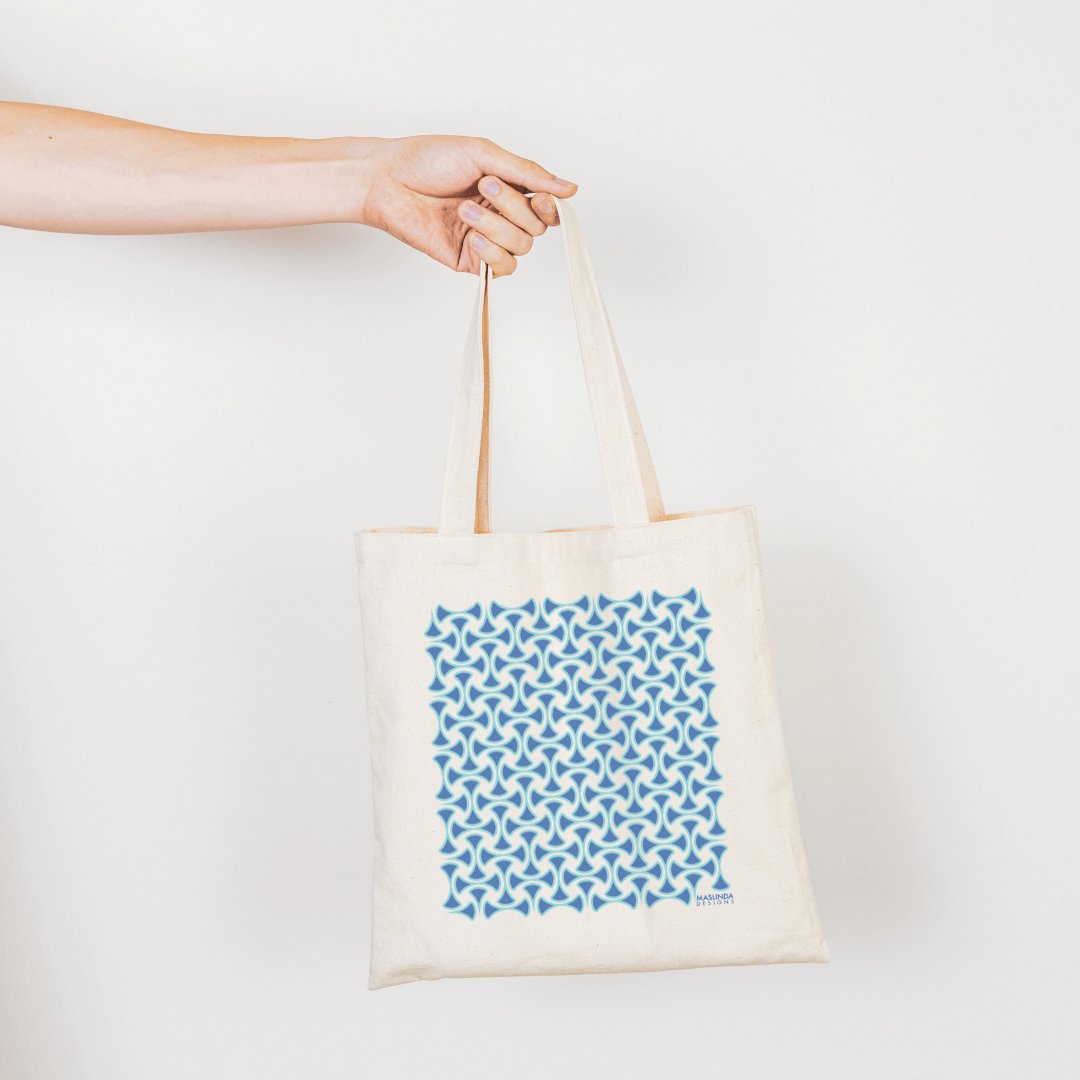 Abstract Prints Tote Bag - Maslinda Designs