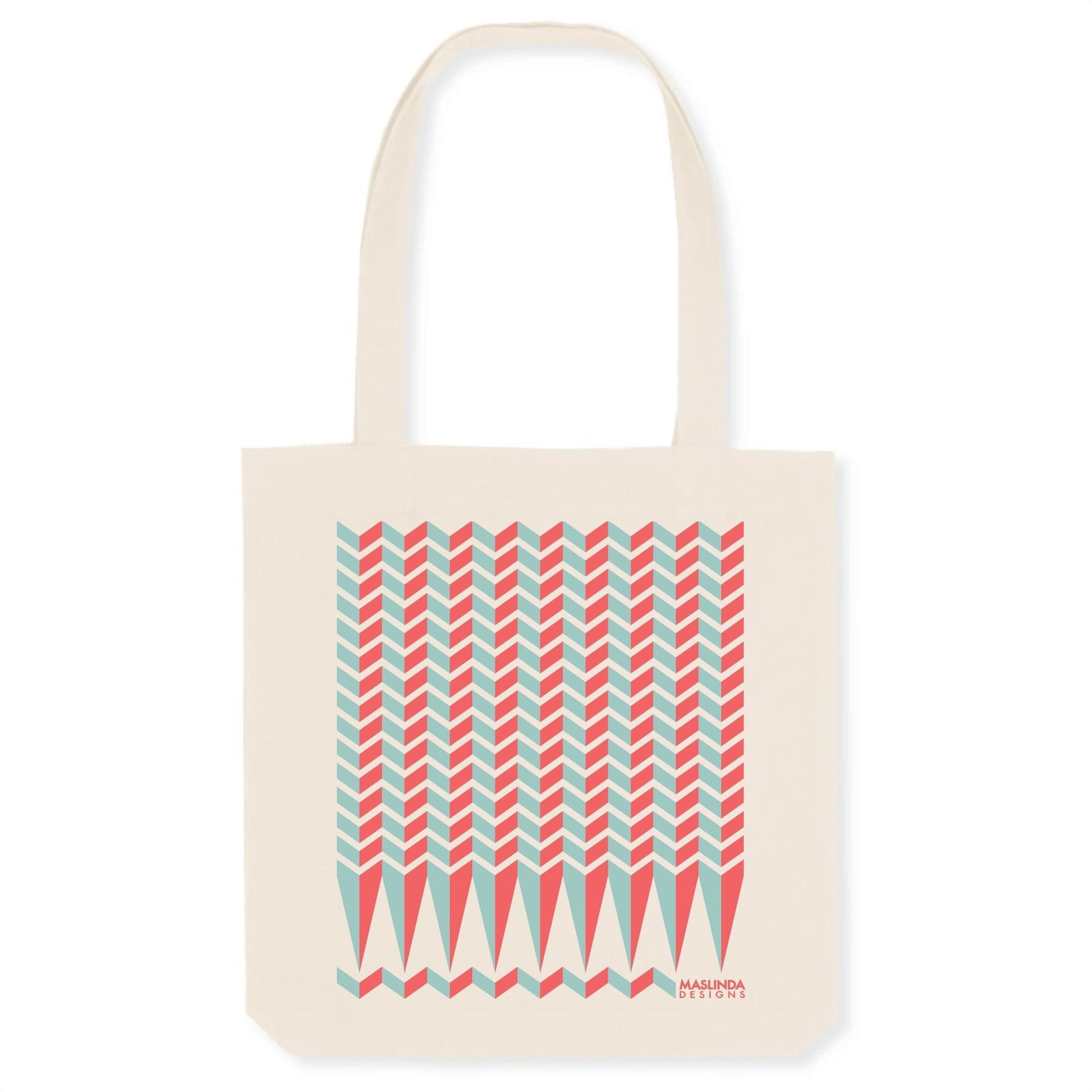 Arrows Shopping Tote Bag - Maslinda Designs