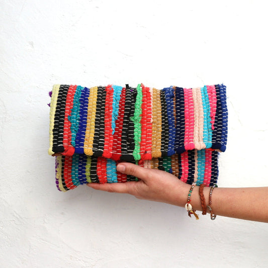 Boho Kilim Envelope Clutch - Maslinda Designs