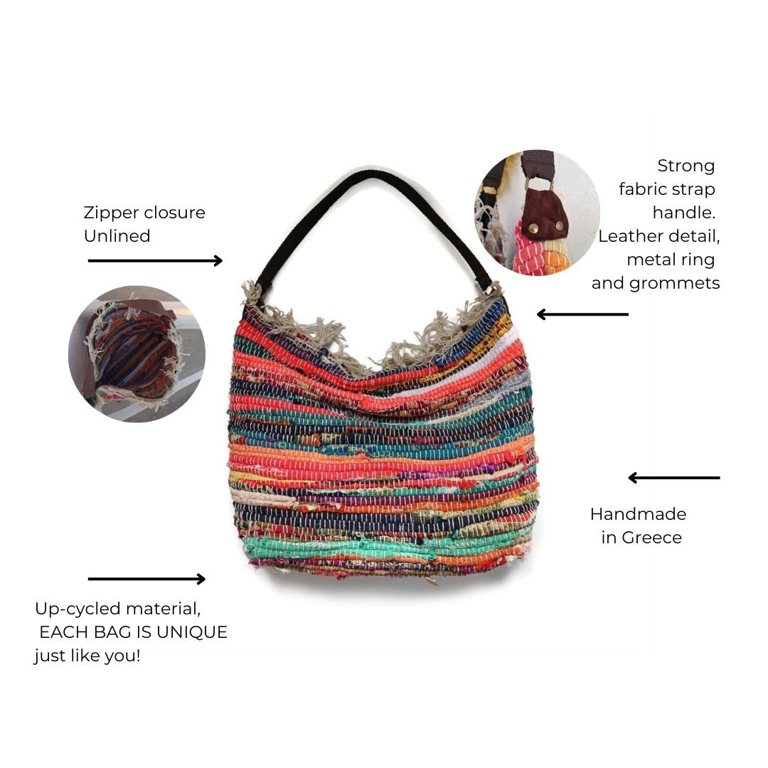 Hobo Kilim Shoulder Bag - Maslinda Designs