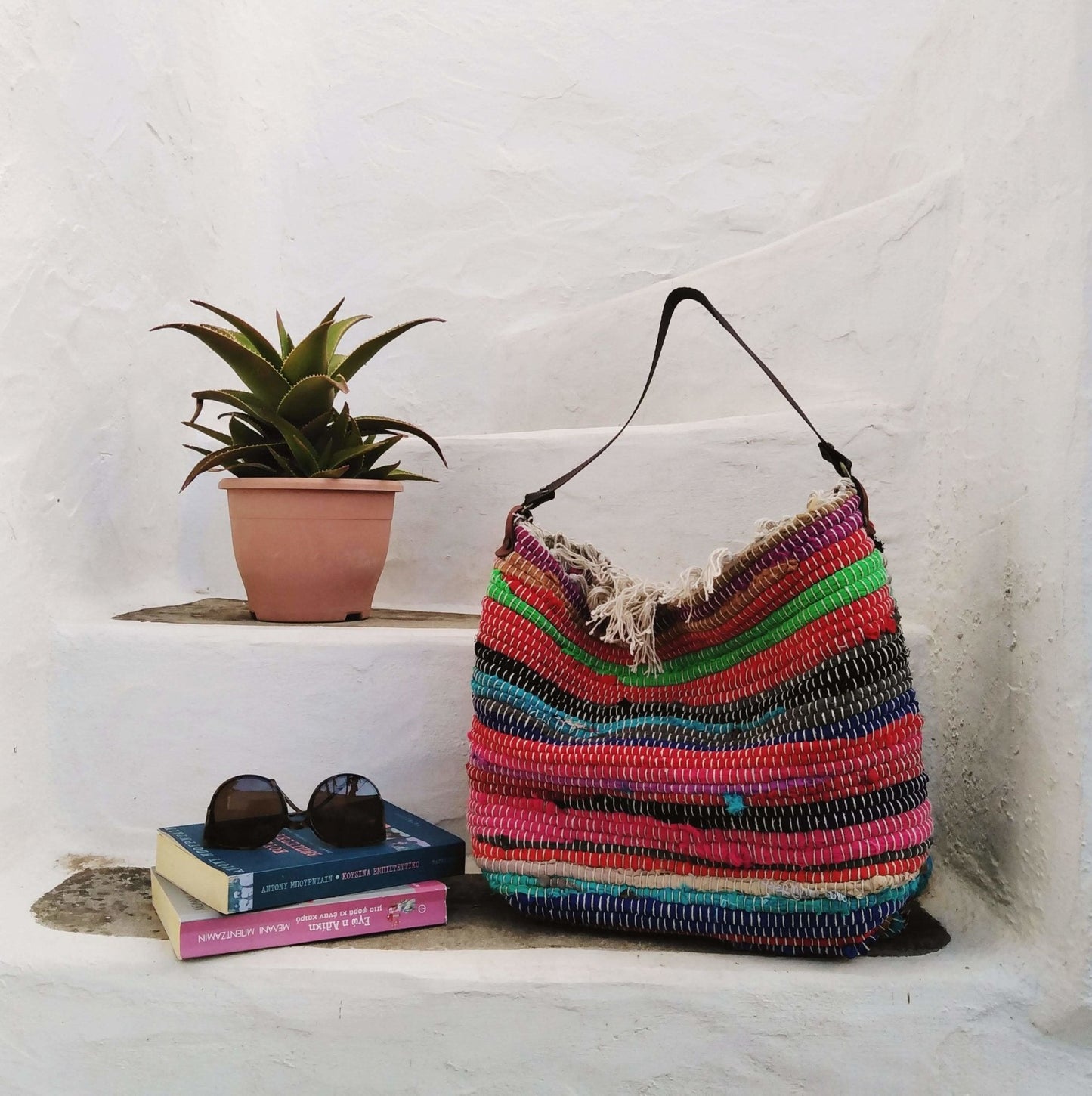 Hobo Kilim Shoulder Bag - Maslinda Designs