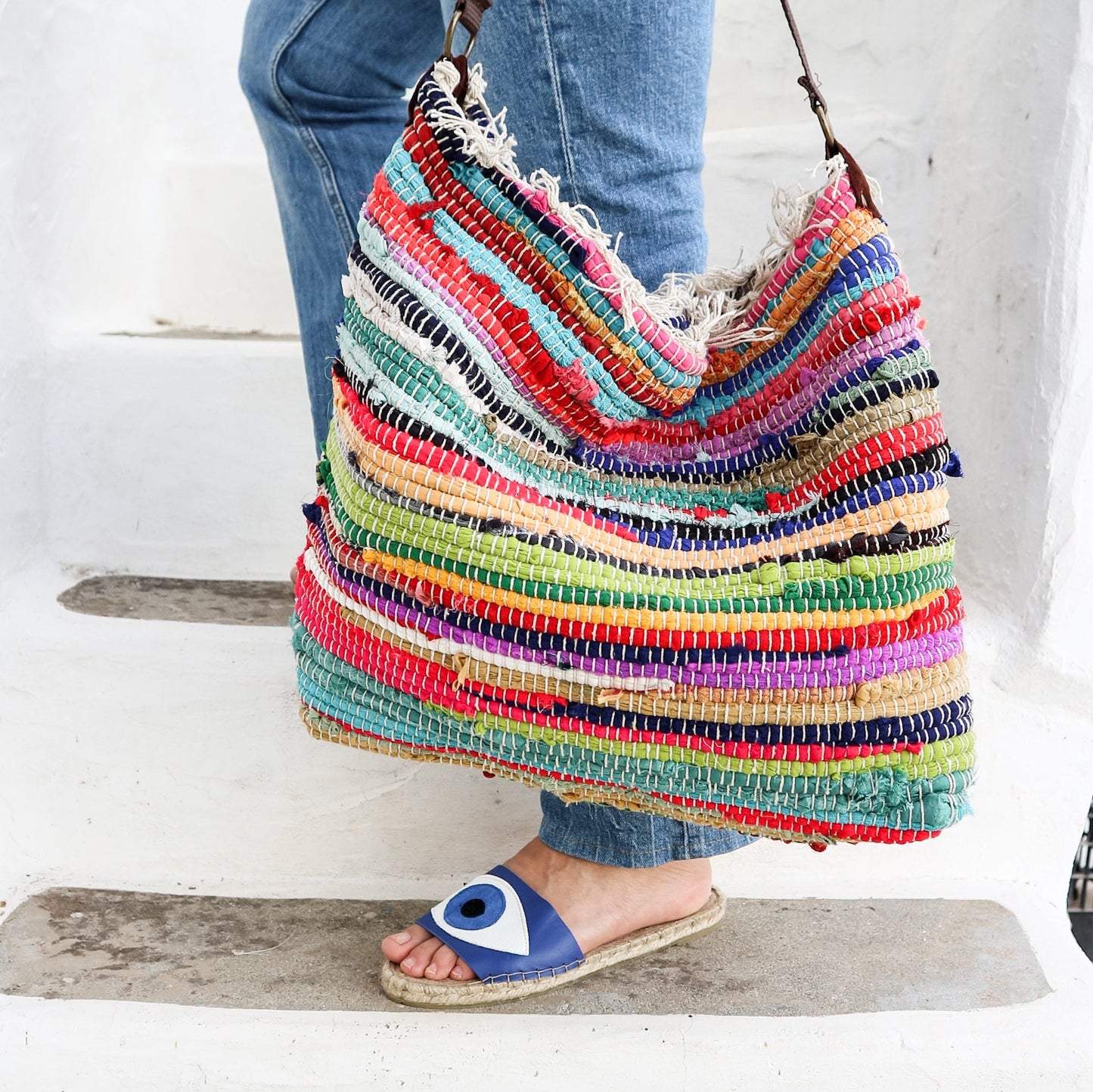 Hobo Kilim Shoulder Bag - Maslinda Designs