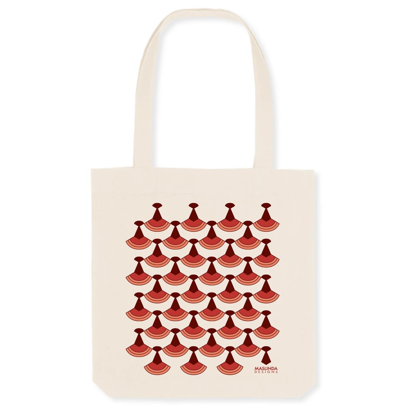 Keros Printed Tote Bag - Maslinda Designs