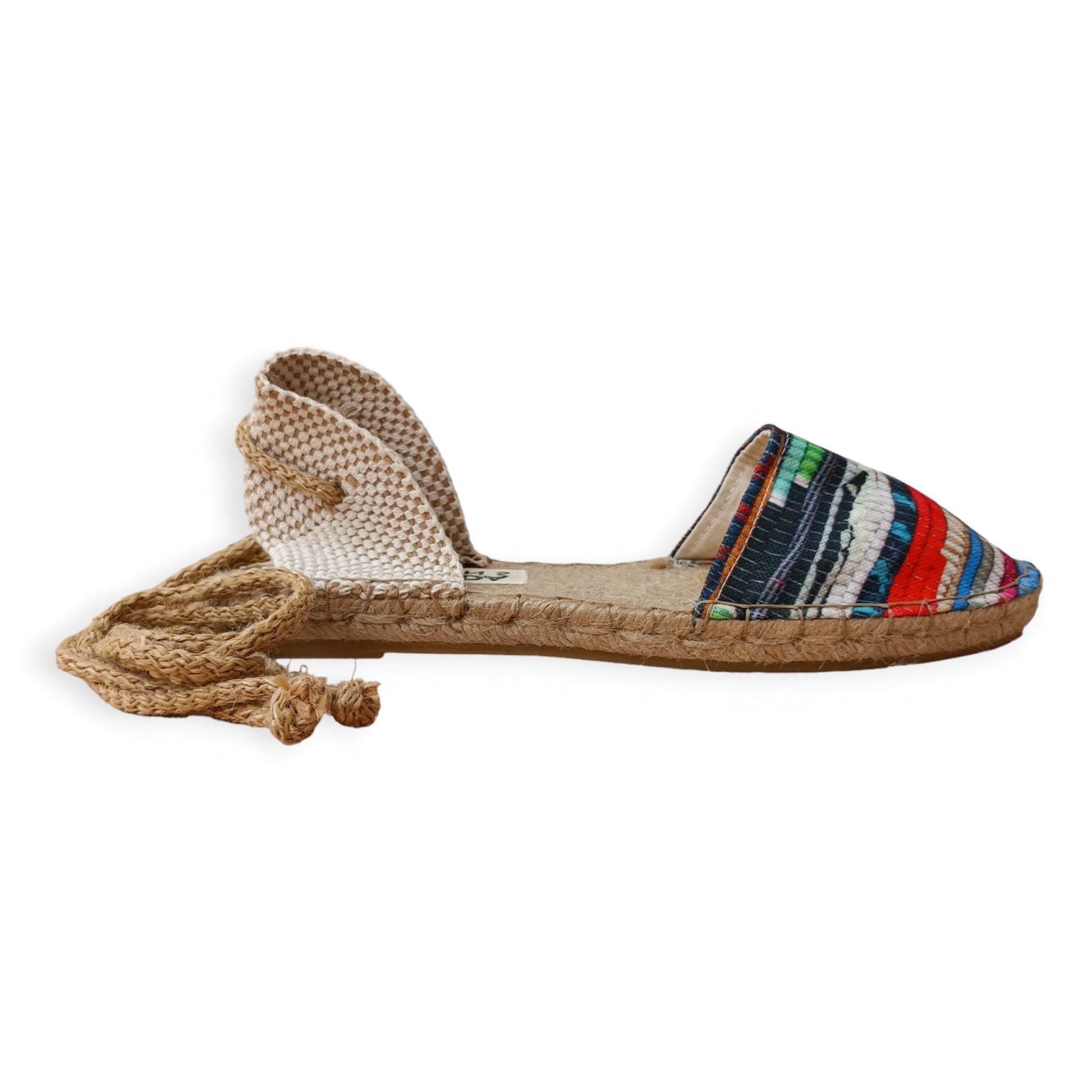 Kilim Print Colorful Espadrilles - Maslinda Designs