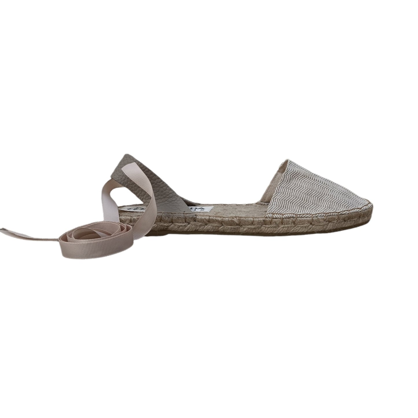 Herringbone Espadrilles - Beige - Classic sole