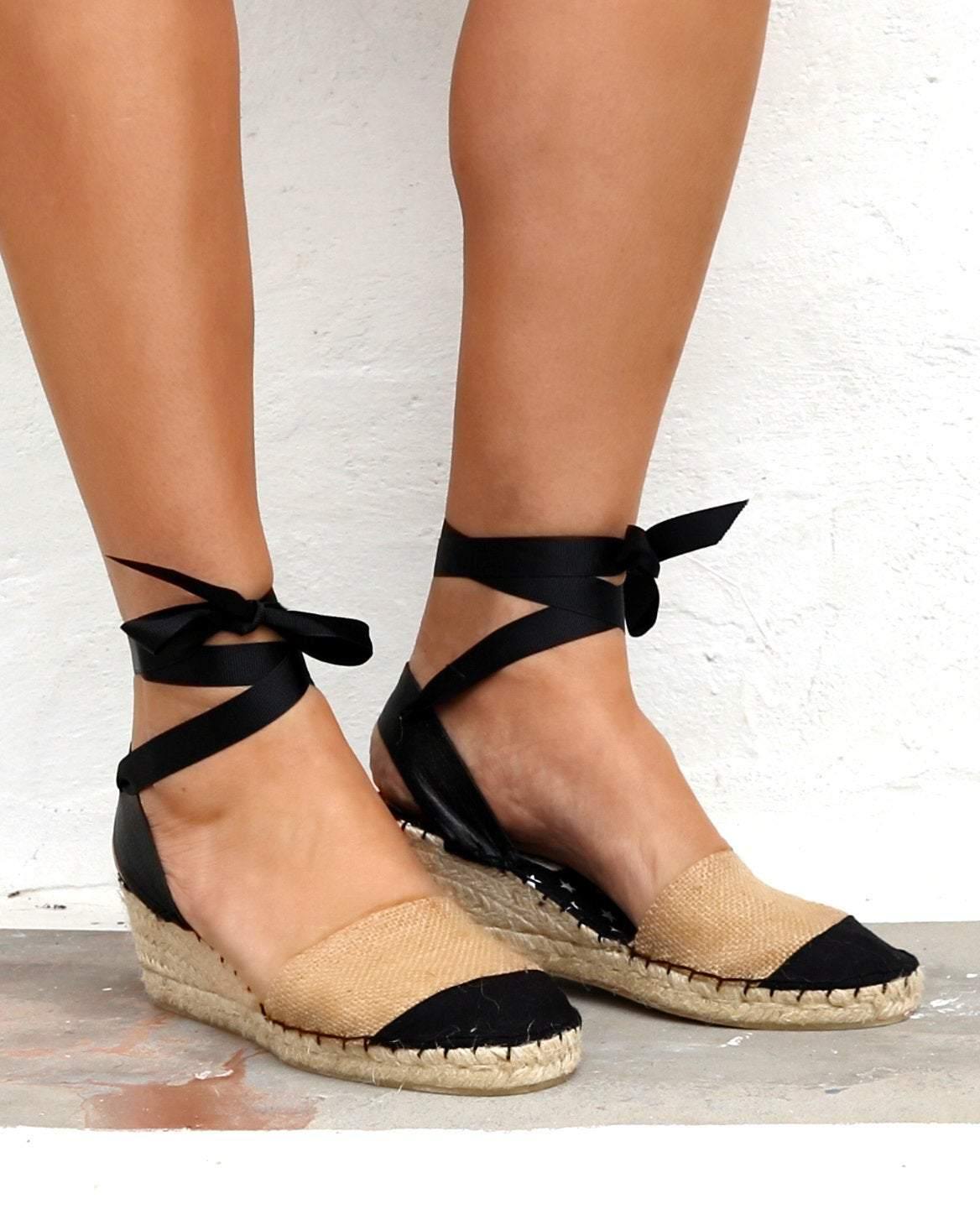 Small store wedge espadrilles