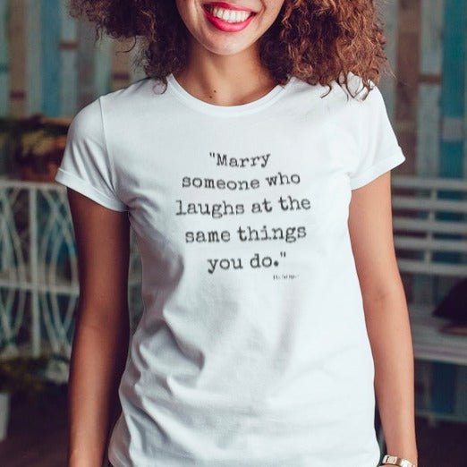 Marry someone - Unisex T-shirt - Maslinda Designs